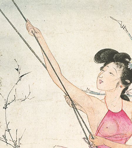 天心-胡也佛的仕女画和最知名的金瓶梅秘戏图